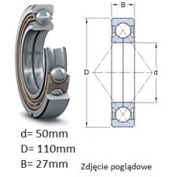 ŁOŻYSKO  KUL. O STYKU CZTEROPUNKTOWYM QJ310M 