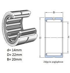 ŁOŻYSKO  IGIEŁKOWE NK 14/20 