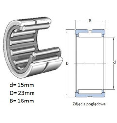 ŁOŻYSKO  IGIEŁKOWE NK 15/16 