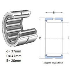 ŁOŻYSKO  IGIEŁKOWE NK 37/20 