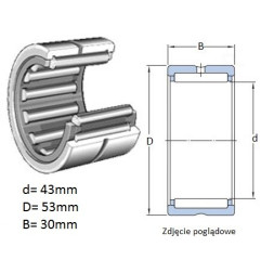 ŁOŻYSKO  IGIEŁKOWE NK 43/30 
