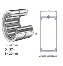 ŁOŻYSKO  IGIEŁKOWE NK 47/20 