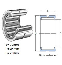 ŁOŻYSKO  IGIEŁKOWE NK 70/25 