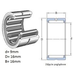 ŁOŻYSKO  IGIEŁKOWE NK 9/16 