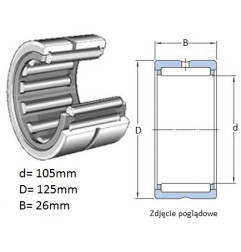 ŁOŻYSKO  IGIEŁKOWE NK 105/26 
