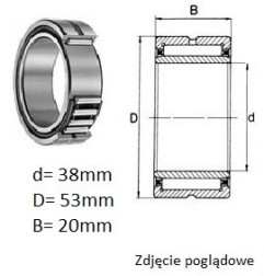 ŁOŻYSKO  IGIEŁKOWE NKI 38/20 