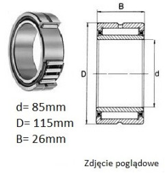 ŁOŻYSKO  IGIEŁKOWE NKI 85/26 