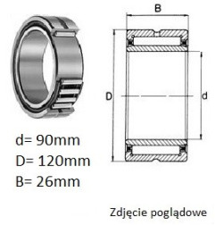 ŁOŻYSKO  IGIEŁKOWE NKI 90/26 