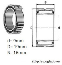 ŁOŻYSKO  IGIEŁKOWE NKI 9/16 