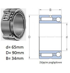 ŁOŻYSKO IGIEŁKOWE NKIA 5913 