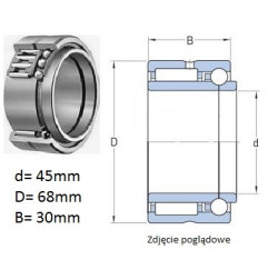 ŁOŻYSKO IGIEŁKOWE NKIB 5909 