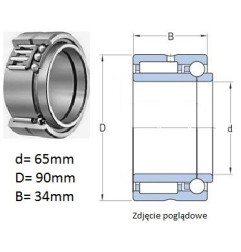 ŁOŻYSKO IGIEŁKOWE NKIB 5913 