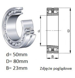 ŁOŻYSKO  WALCOWE  DWURZĘDOWE 