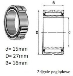 ŁOŻYSKO  IGIEŁKOWE NKI 15/16 