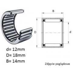 ŁOŻYSKO  IGIEŁKOWE HK 1214 