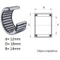 ŁOŻYSKO  IGIEŁKOWE HK 1214 