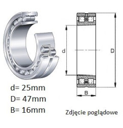 ŁOŻYSKO  WALCOWE POPRZECZ. WIELO.  Kraśnik