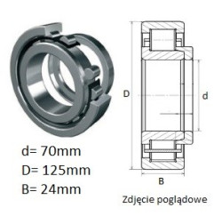 ŁOŻYSKO  WALCOWE JEDNORZĘDOWE CZECH
