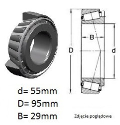 ŁOŻYSKO  STOŻKOWE JM207049/10 CZECH