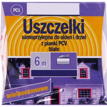 USZCZELKA GĄBKA DO OKIEN I DRZWI 9X5 (6mb)   1