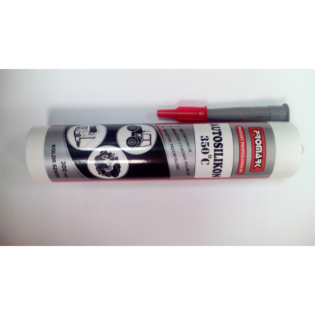 AUTOSILIKON WYSOKOT. SZARY 350 C (300ml)  (opak. 15 szt.)