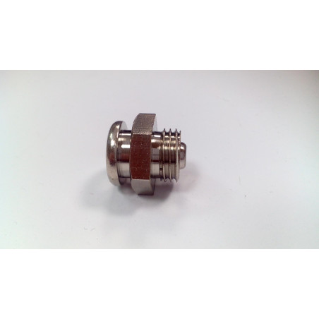 SMAROWNICZKA PŁASKA Z GŁÓWKĄ OKRĄGŁĄ 1700B 1/4" GŁÓWKA FI 16 niklowana 12,7
