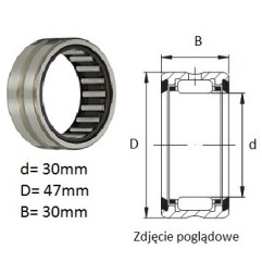 ŁOŻYSKO  IGIEŁKOWE BEZ PIERŚCIENIA WEW. RNA 6906 XL