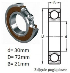 ŁOŻYSKO  KUL.Motoryzacyj.6TS2-SC06B58LLUANCS23 
