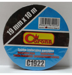 TAŚMA IZOLACYJNA PARCIANA 19mm/10m