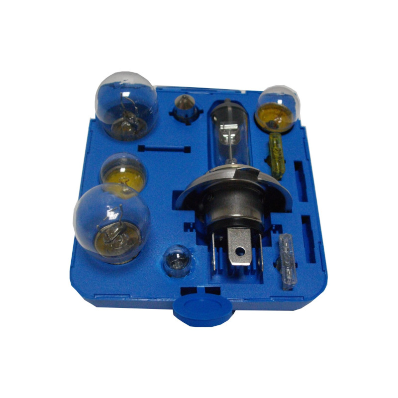 12V H4  W ZESTAWIE P43T Z BLASZKAMI