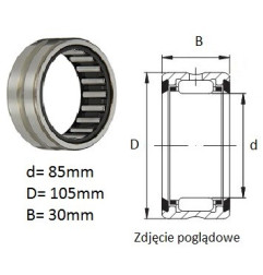 ŁOŻYSKO  IGIEŁKOWE RNA 4915 