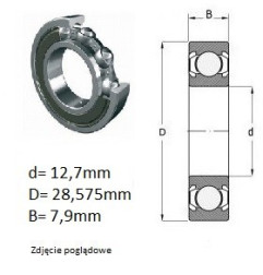 ŁOŻYSKO KULKOWE  EE4 ZZ     EZO 