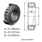 ŁOŻYSKO  STOŻKOWE LM12749RGB3/711RGB01