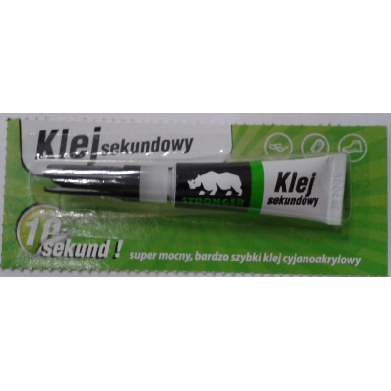 KLEJ MANNOL SUPER GLUE 3g.   ( opak 12szt.)  ŻEL BŁYSKAWICZNY