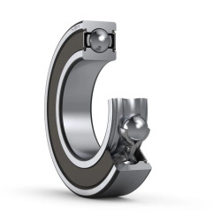 ŁOŻYSKO KULKOWE KOSZYK TEKSTOLITOWY, LUZ NORMALNY 608T1XZZ1MC3