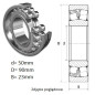 ŁOŻYSKO  BARYŁKOWE 22210 EAKE4 kosz stalowy