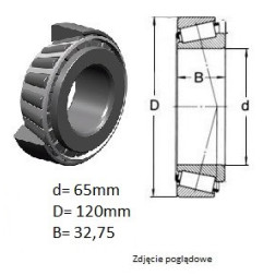ŁOŻYSKO STOŻKOWE 32213 A