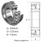 ŁOŻYSKO  BARYŁKOWE DWURZĘDOWE 22320 E1A XL M FAG, KOSZ MOSIĘŻNY
