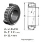 ŁOŻYSKO  STOŻKOWE 4T 29675/29620 