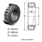 ŁOŻYSKO  STOŻKOWE 33008 JK-9LFT 
