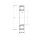 ŁOŻYSKO  BARYŁKOWE 22224 EXQW33 C3  JAPAN