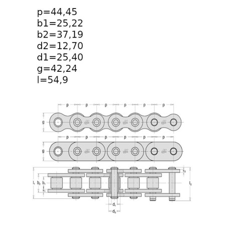 ŁAŃCUCH 28A-1R   140-1R  (op. 3m)