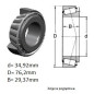 ŁOŻYSKO  STOŻKOWE 31594/520 