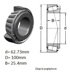 ŁOŻYSKO  STOŻKOWE 