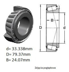 ŁOŻYSKO  STOŻKOWE  4T 43131/43312