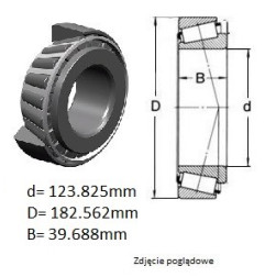 ŁOŻYSKO  STOŻKOWE 4T 48286/48220 
