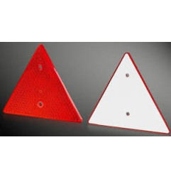 ODBLASK TRÓJKĄTNY MAŁY CZERWONY (15x15x15)   987A 150T