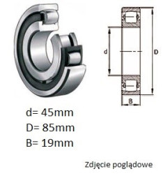 ŁOŻYSKO  BARYŁKOWE 20209 T 