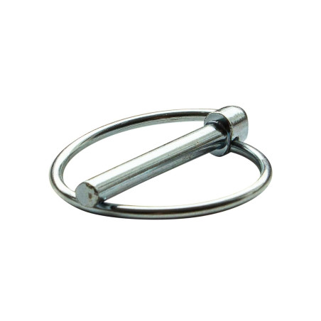 PRZETYCZKA Z KÓŁKIEM SPRĘŻYN.- 10mm, (sprzedawane po 50szt) 413C
